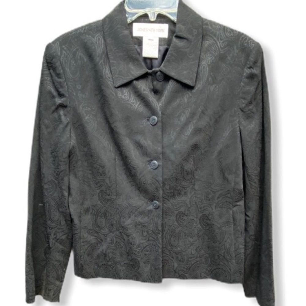 Jones New York Paisley‎ Print Jacket